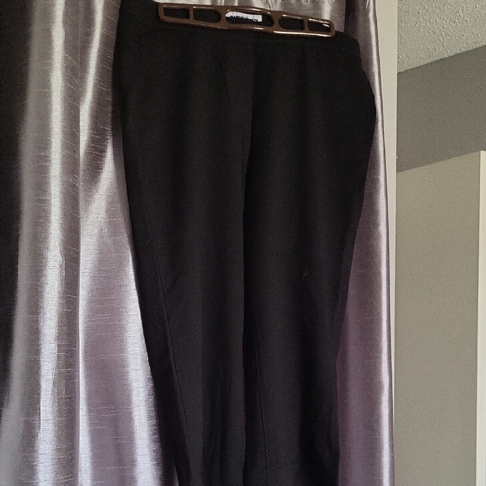 Black Dress Capri Pants